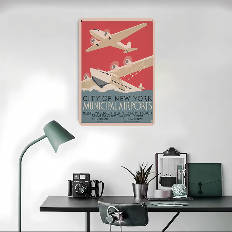 Vintage NYC New York Airports  - Travel Accessories New York avaliação e preço