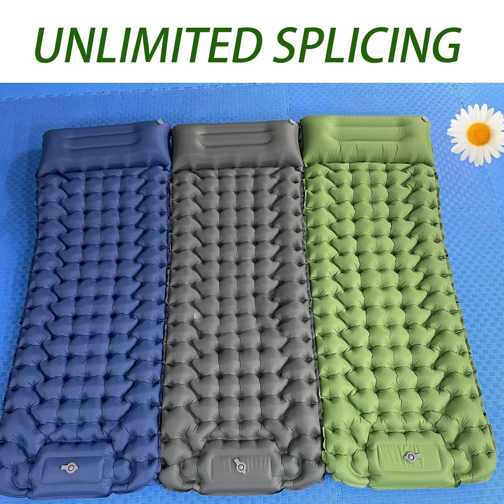 Inflatable Sleeping Pad For Ca - Travel Pillow Inflatable avaliação e preço