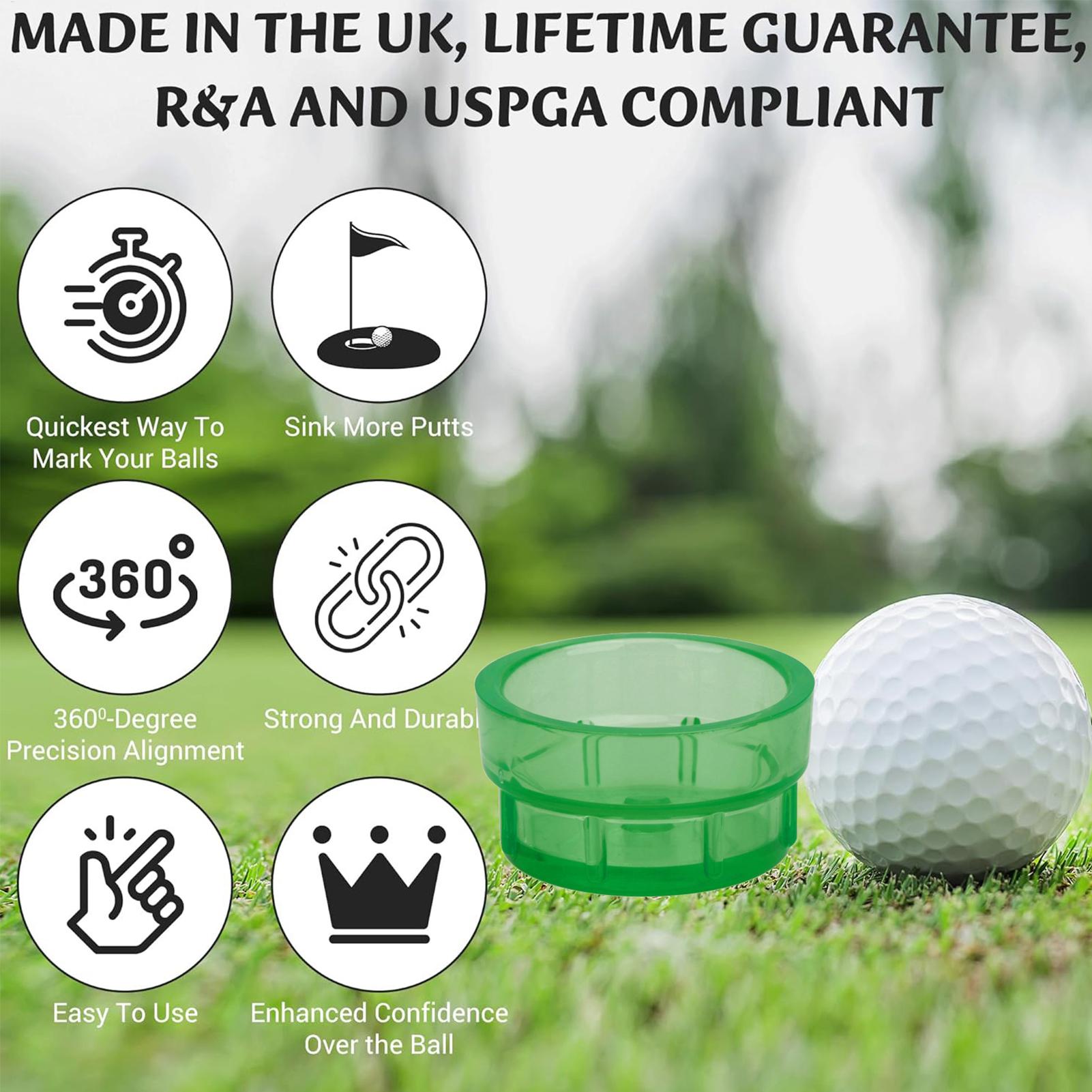 Golf Ball Marking Tool Putting - Travel Accessories Drawing avaliação e preço