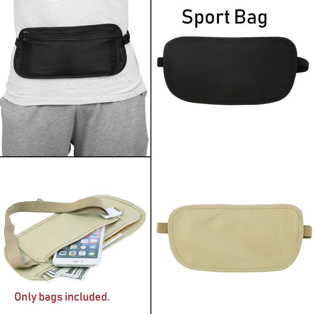 Cloth Waist Bags Travel Pouch  - Money Belt Hidden avaliação e preço