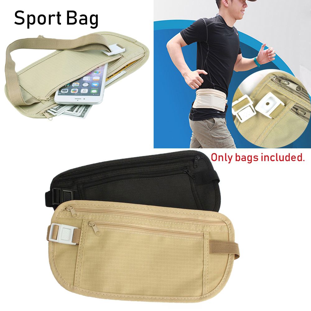 Cloth Waist Bags Travel Pouch  - Money Belt Hidden avaliação e preço