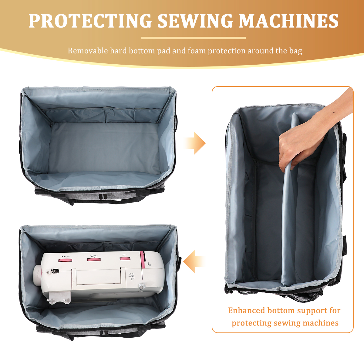 KOKNIT Sewing Machine Carrying - Travel Accessories Case avaliação e preço