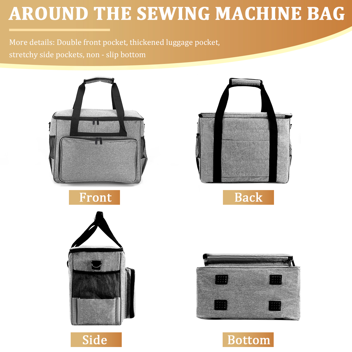 KOKNIT Sewing Machine Carrying - Travel Accessories Case avaliação e preço