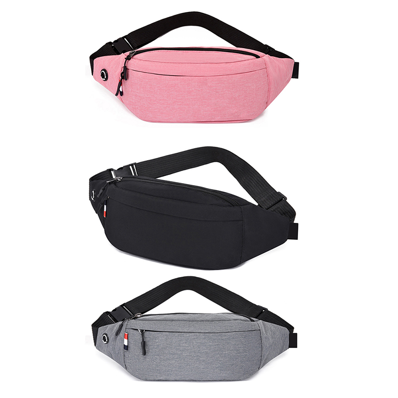 Men Male Waist Bag Pack Grey C - Money Belt Hidden avaliação e preço