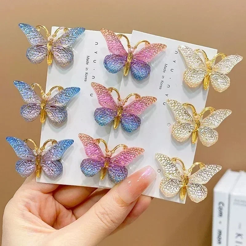 5pcs Sweet Hair Clips Stereosc - Travel Accessories For Kids avaliação e preço