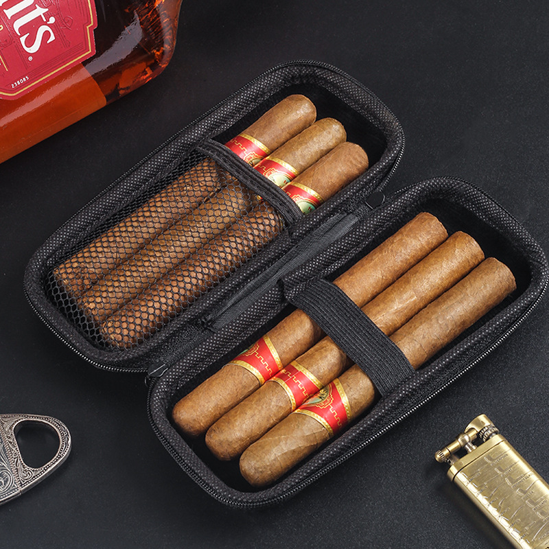 1pc Portable Cigar Travel Case - Travel Accessories Case avaliação e preço