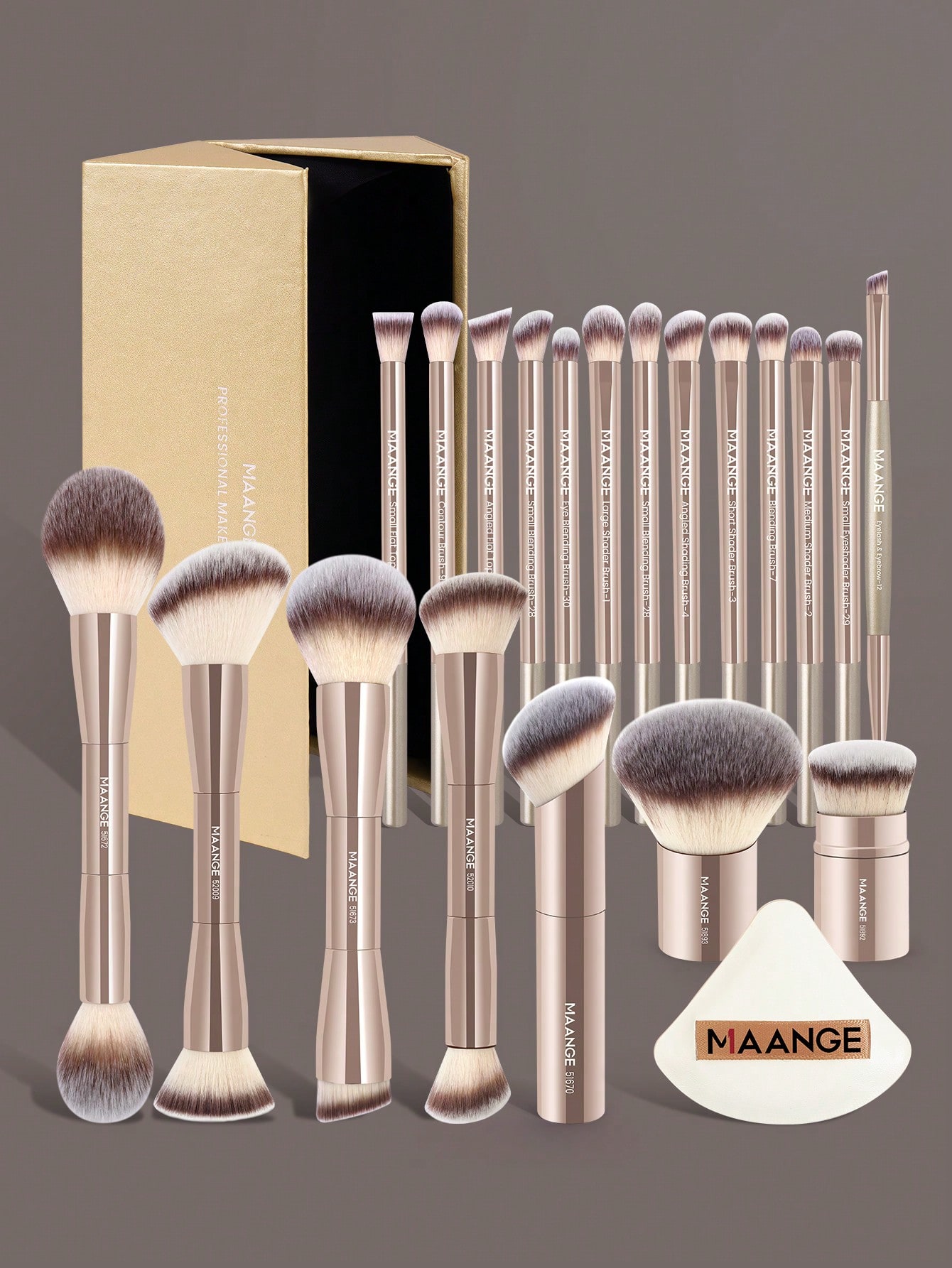 MAANGE 1/7pcs Or 13/20pcs Prof - Travel Accessories Case avaliação e preço