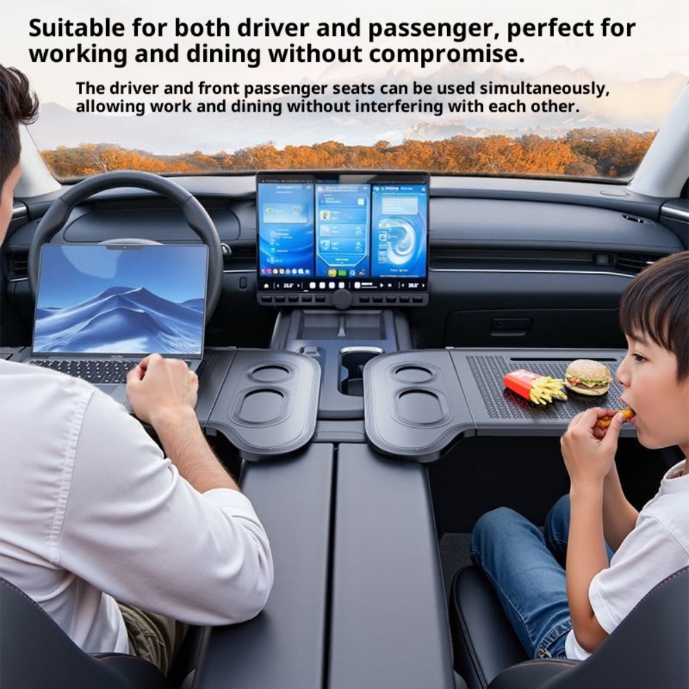 Car Laptop Tray Foldable Steer - Travel Accessories For Road Trip avaliação e preço