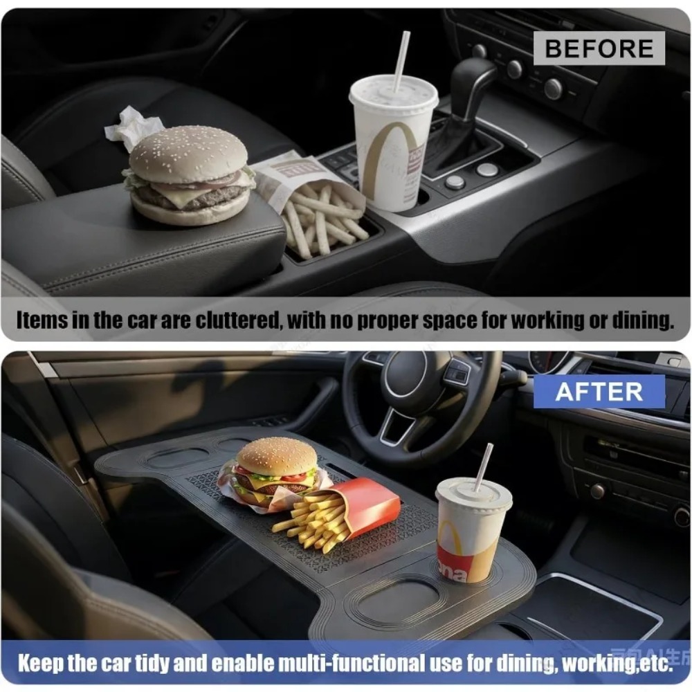 Car Laptop Tray Foldable Steer - Travel Accessories For Road Trip avaliação e preço