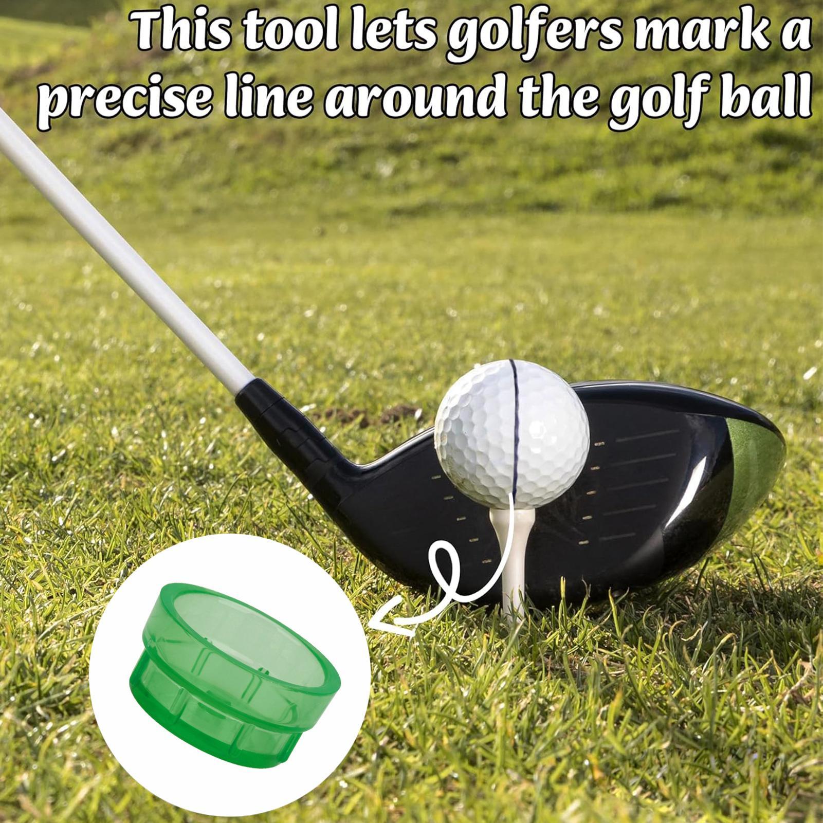 Golf Ball Line Marker Putting  - Travel Accessories Drawing avaliação e preço