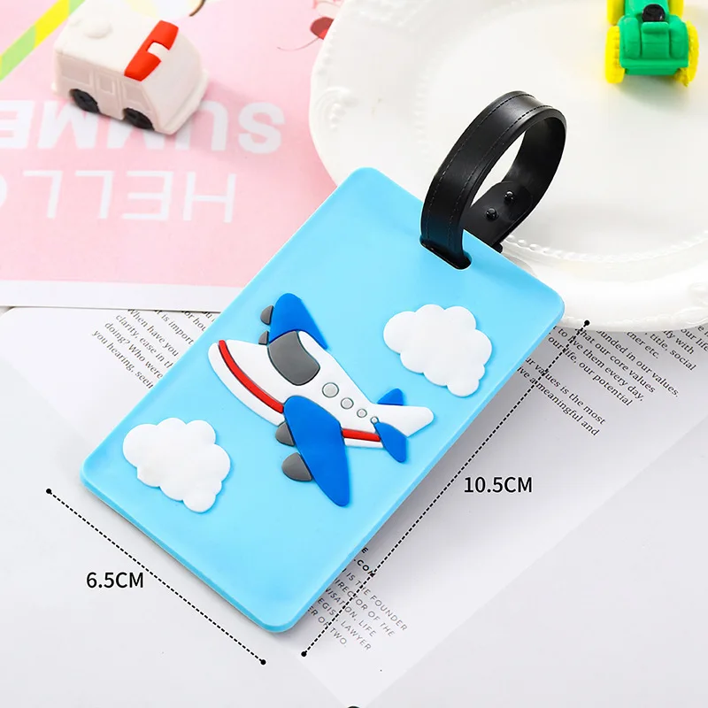 Cute Cartoon Cars PVC Silicone - Travel Accessories For Kids avaliação e preço