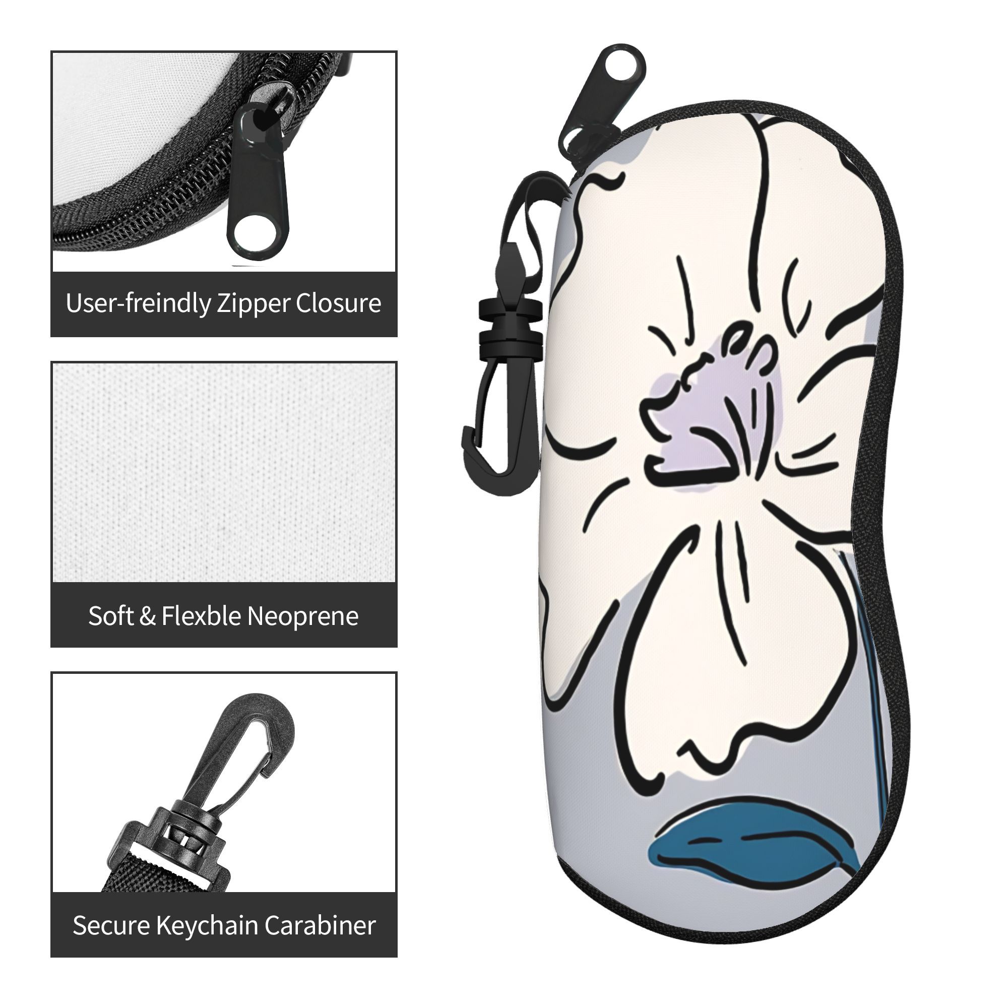 Flower Market  Glasses Case Co - Travel Accessories Market avaliação e preço