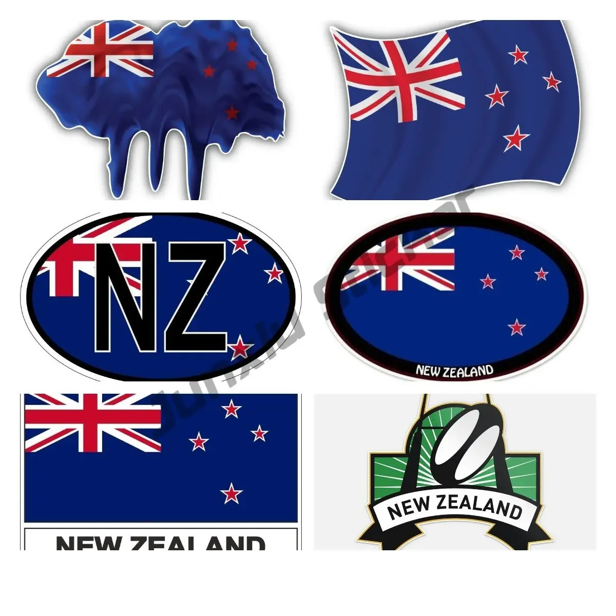 New Zealand Flag Vinyl Decal S - Travel Accessories New Zealand avaliação e preço