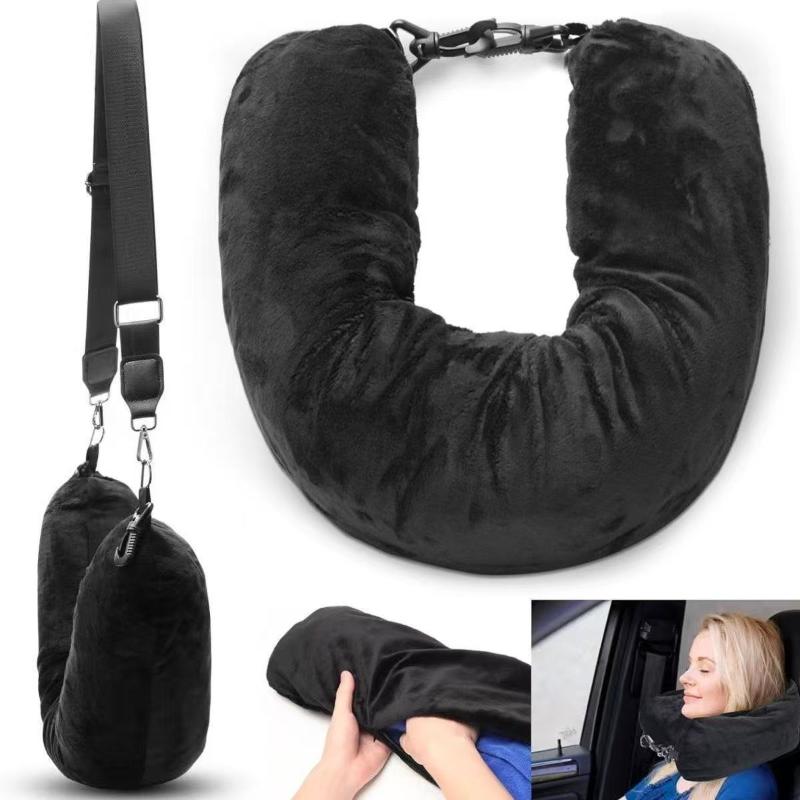 U Shaped Travel Neck Pillow wi - Travel Pillow Inflatable avaliação e preço