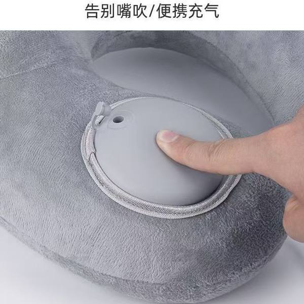 Portable, removable, washable, - Travel Pillow Inflatable avaliação e preço