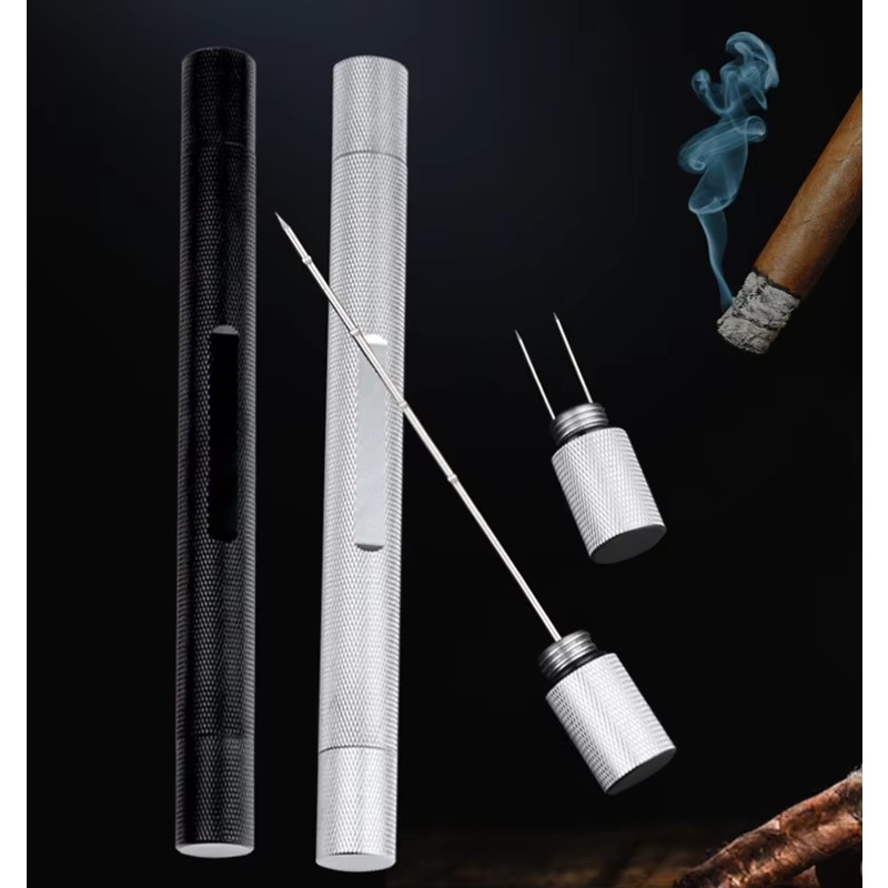 Cigar Unclogging Pin Punch Too - Travel Accessories Drawing avaliação e preço