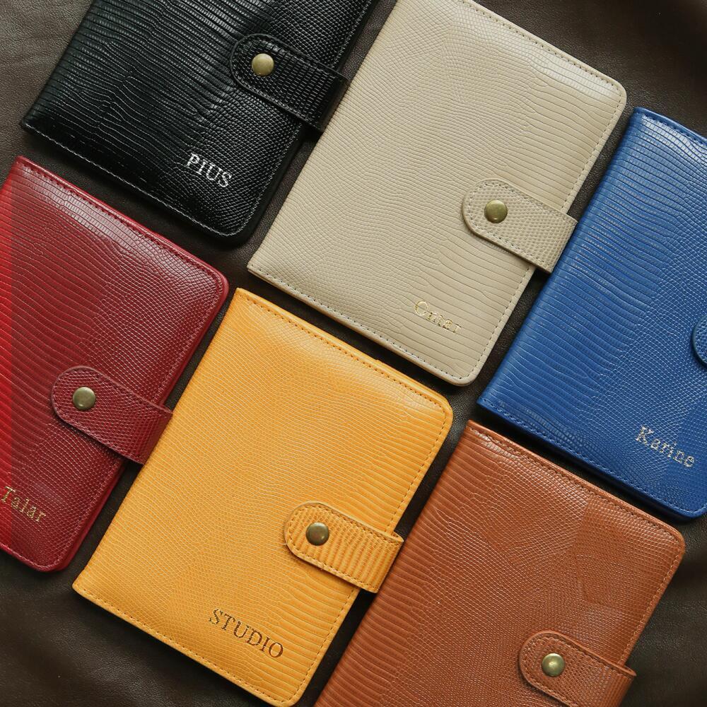 Custom Name Lizard Grain Pu Le - Travel Accessories Hong Kong avaliação e preço