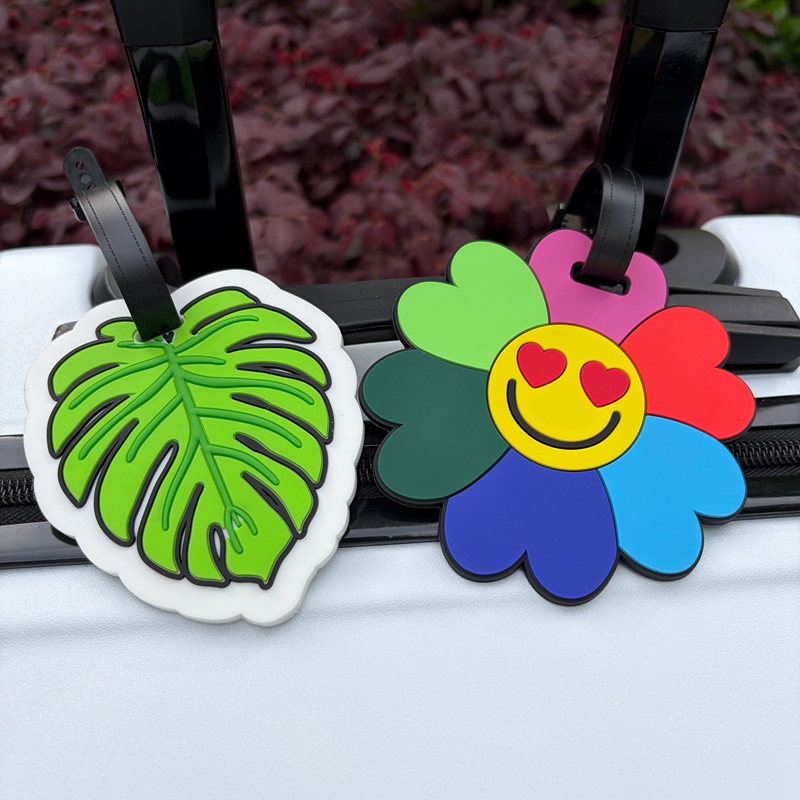 1/2Pcs Flower and Green Leaf L - Travel Accessories For Kids avaliação e preço