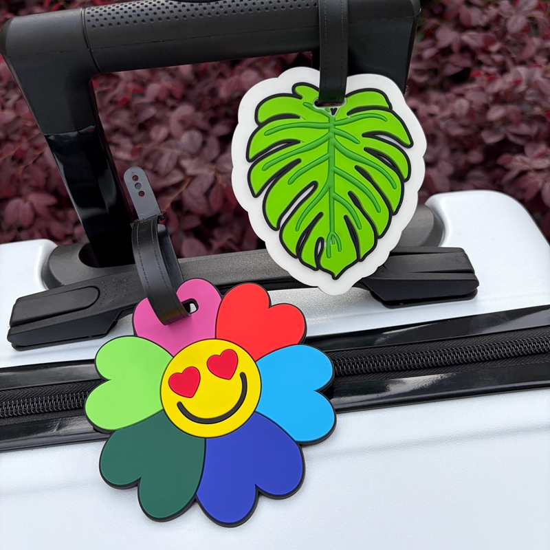 1/2Pcs Flower and Green Leaf L - Travel Accessories For Kids avaliação e preço