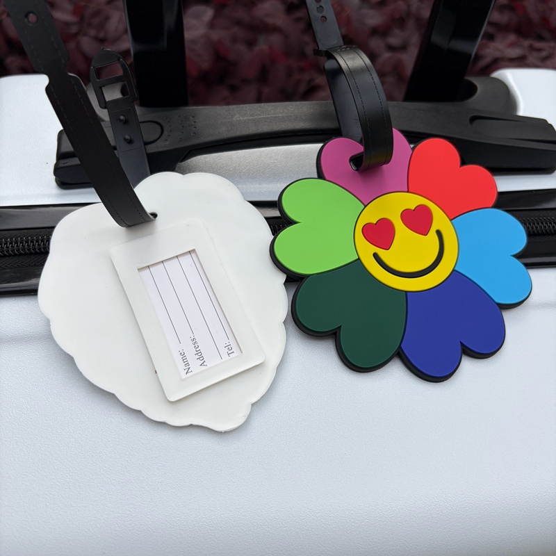 1/2Pcs Flower and Green Leaf L - Travel Accessories For Kids avaliação e preço