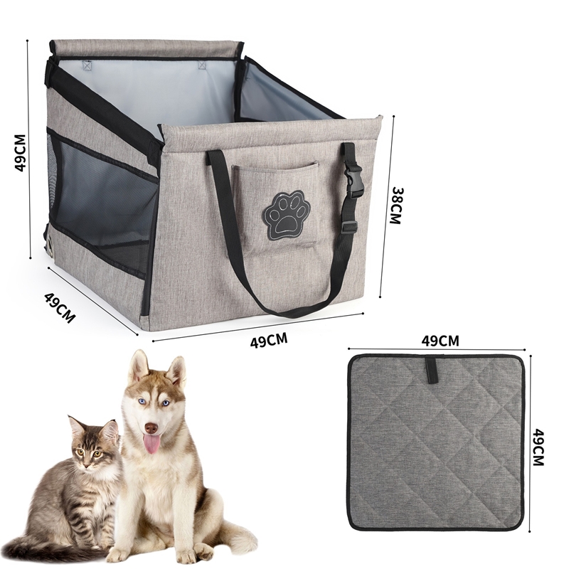 Pet Car Carrier Foldable Mesh  - Travel Accessories For Road Trip avaliação e preço