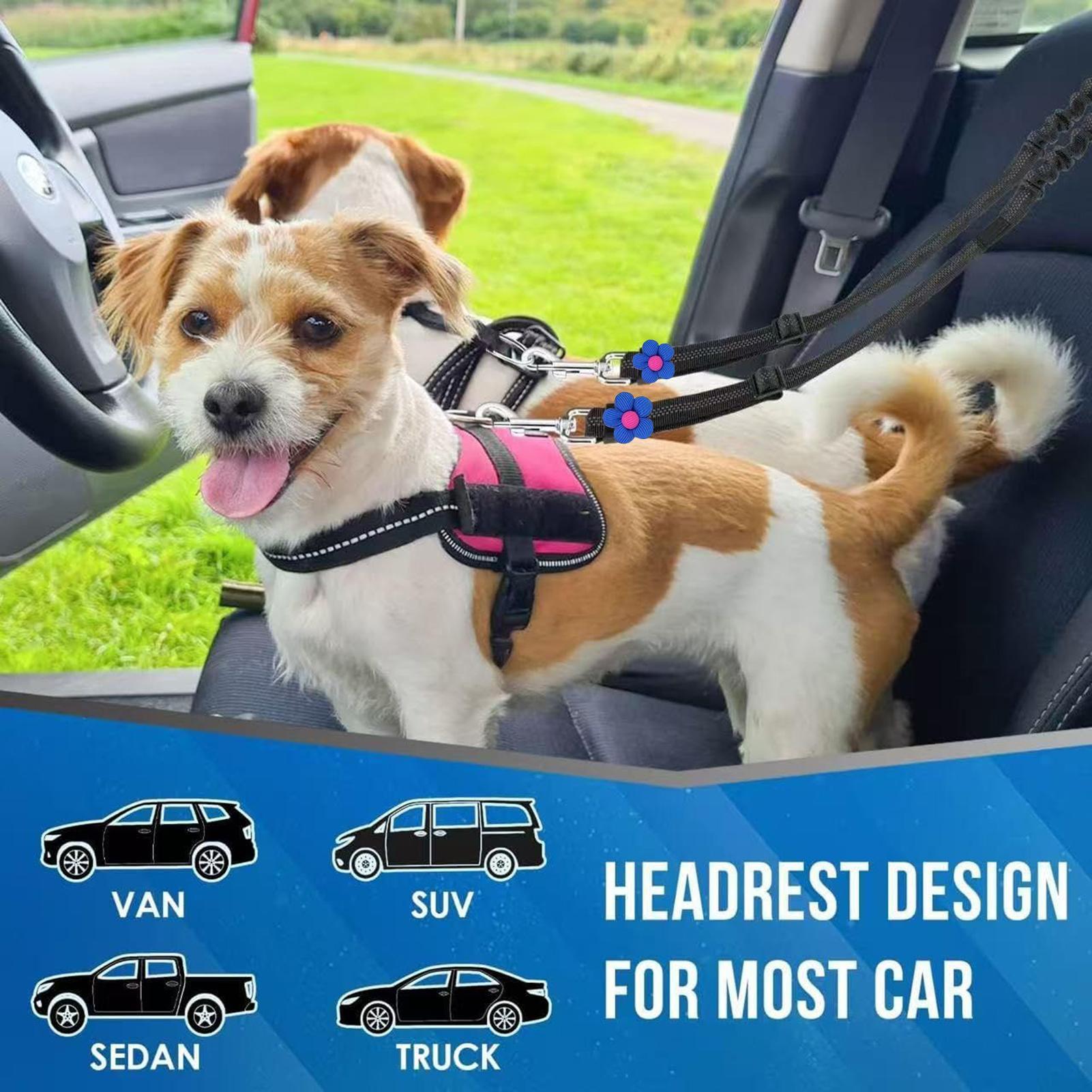 Pet Seat Belt For Dogs Animals - Travel Accessories For Road Trip avaliação e preço
