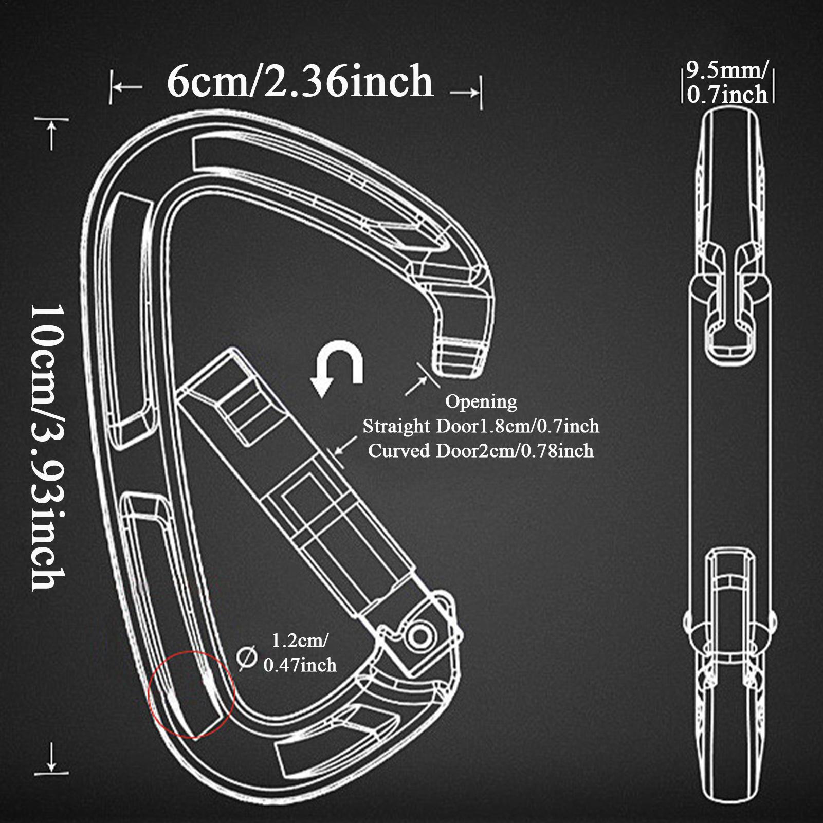 Quick Draw Carabiners Carabine - Travel Accessories Drawing avaliação e preço